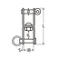 Marinetech 8364212 47 Dubbele Plaatwartel 12x47 mm