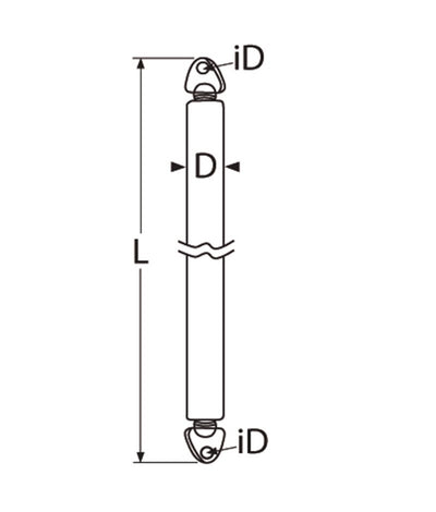 Marinetech Bimini-Spanveer 103mm