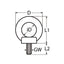 Marinetech Oogschroef Gesmeed M10 (DIN580)