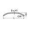 Marinetech Handgreep L=450 mm