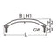 Marinetech Handgreep L=300 mm
