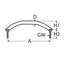 Marinetech Handgreep L=460 mm