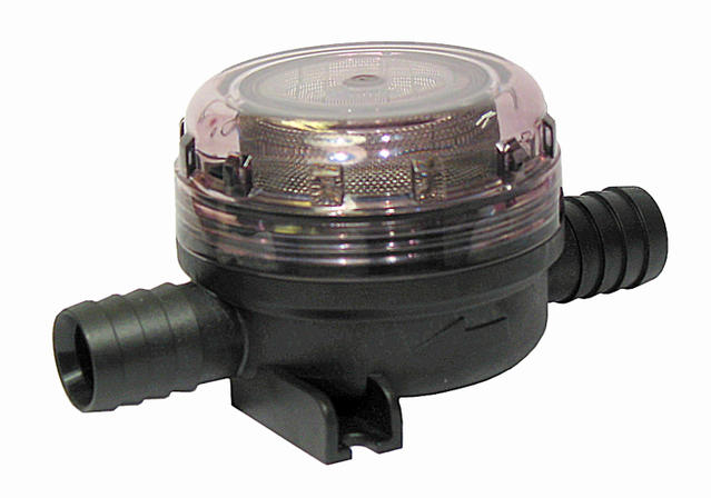 Jabsco Waterfilter 19mm voor drinkwaterpomp