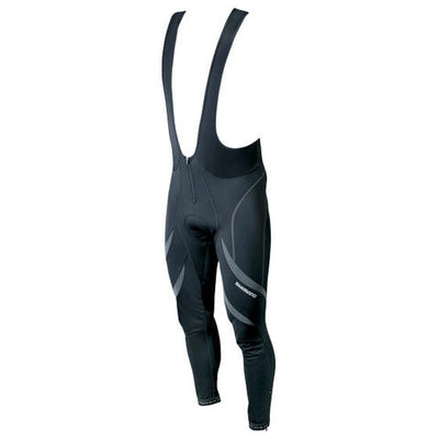 Shimano Premium WFG fietsbroek lang zwart heren