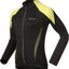 Odlo Bike standup collarFIRE fietsjack lange mouwen zwart met geel heren