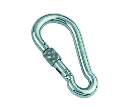 Marinetech 814594407 70 Karabijnhaak met Borgsluiting 7x70 mm BL: 1000kg