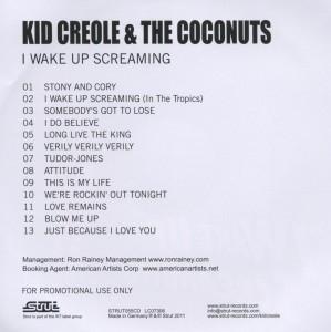 V2 Records I wake up screaming