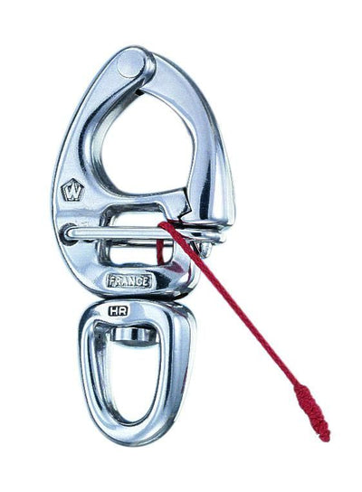 Wichard 2676 Snapsluiting quick release met wartelend oog 110 mm HR RVS