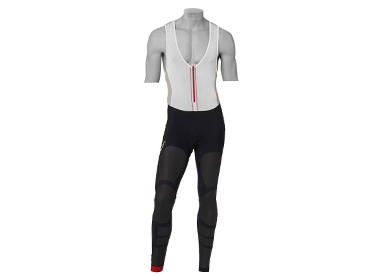 Northwave NRG fietsbroek lang zwart en wit heren