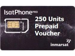 Inmarsat 250 unit Prepaid Voucher