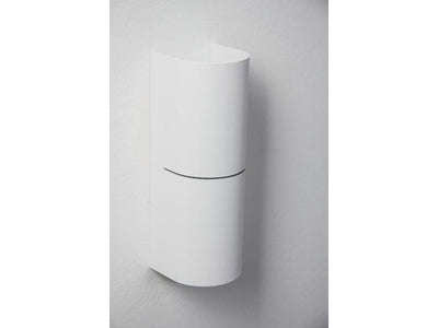 Wofi Braez 2L muurlamp (2x G9), afmeting 9x8,9x26,4cm (lxbxh)