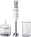 Bosch MSM66120 ErgoMixx 600 Watt Staafmixer met Hakmolen RVS Voet en Maatbeker