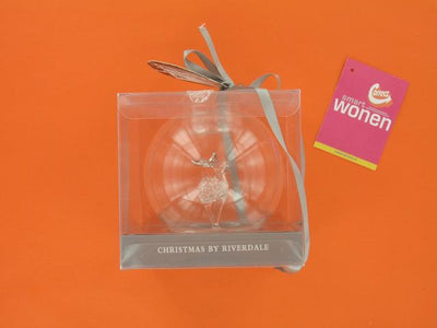 Riverdale Crystal 462063 B crystal sfeerlicht rendier 10 cm hoog staand (waxine)