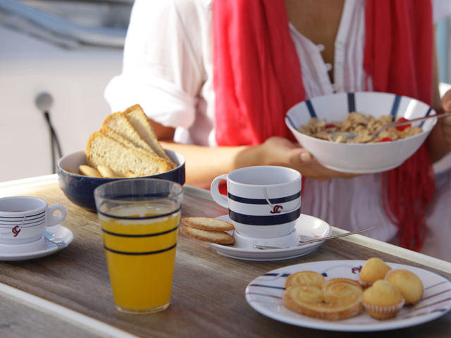 Marine Business Scheepsservies Cannes Espresso kop en schotel