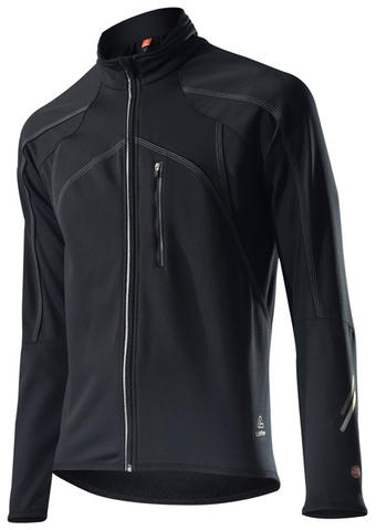 Loffler WS softshell fiets windjack zwart heren