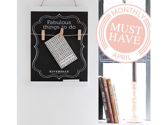 Riverdale Don´t Forget Memohouder-Must Have April 2014