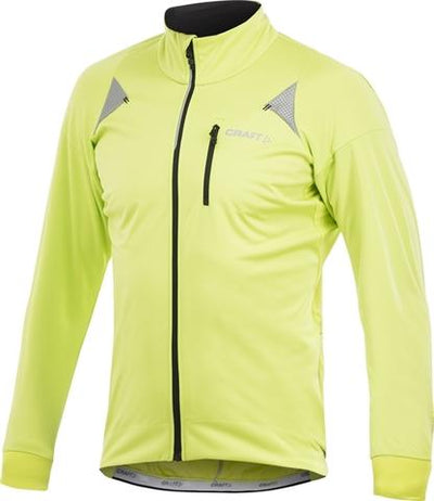 Craft Performance Bike Storm fietsjack geel heren
