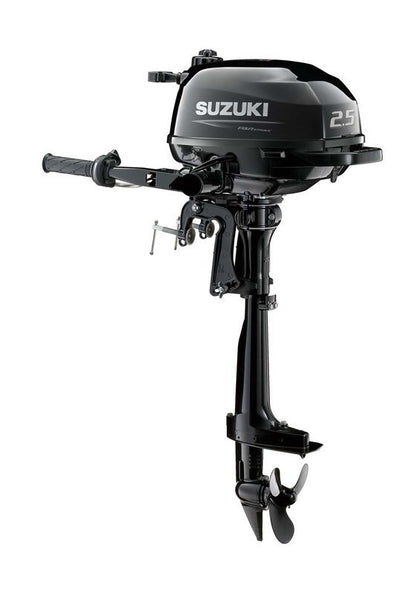 Suzuki DF2.5L buitenboordmotor inclusief 100 euro "Suzuki Summerfun" voordeel