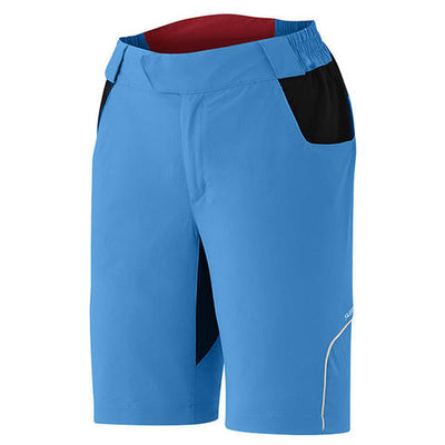 Shimano Touring MTB fietsbroek kort blauw dames