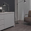 CSW 7892/48 vloerstaande lamp met één flexibele metalen kap