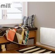 Mill MB600DN Paneelverwarming, 600 Watt, dag/nacht thermostaat, glazen front