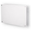Mill MB600DN Paneelverwarming, 600 Watt, dag/nacht thermostaat, glazen front