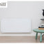 Mill MB900DN paneelverwarming met dag/nacht thermostaat en glazen front