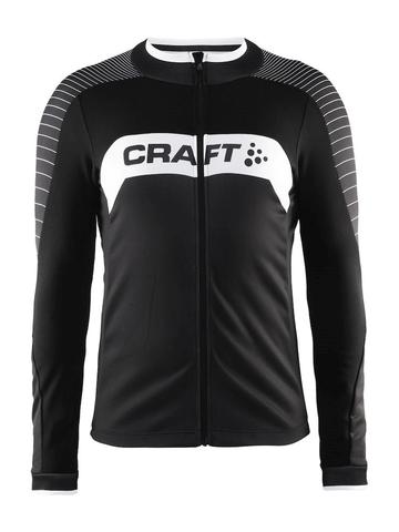 Craft Gran Fondo Jersey LS fietsshirt lange mouwen zwart heren