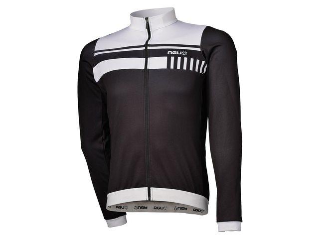 Agu Naro LM fietsshirt lange mouwen zwart heren
