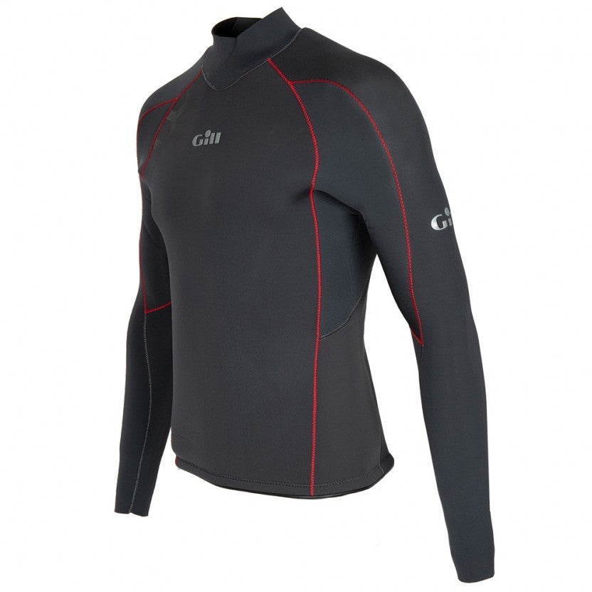 Gill Race FireCell Top 3.5 mm wetsuit top grafiet heren