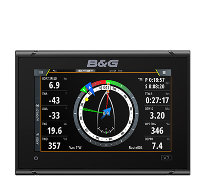 B&G Vulcan 7R kaartplotter inclusief 50 euro B&G spring deal voordeel