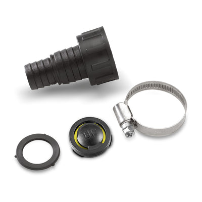 Karcher Connector 3/4" en 1" met terugslagklep voor afvoerslang