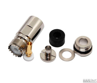 Correct Marine PL-22 TG female 5/6 mm coax plug waterdicht