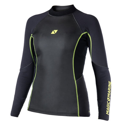 Magic Marine Ultimate Vest L/S 3 mm dames wetsuit top