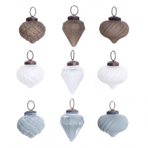 Home Society Sascha glazen kerstbal