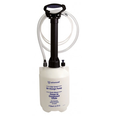 Attwood Oliewisselpomp met 4 liter reservoir