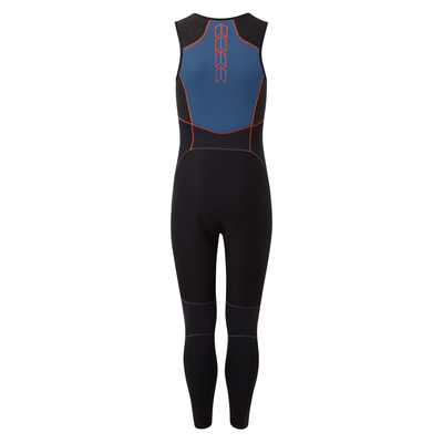 Gill Zentherm Skiff Suit 3 mm long john wetsuit zwart junior