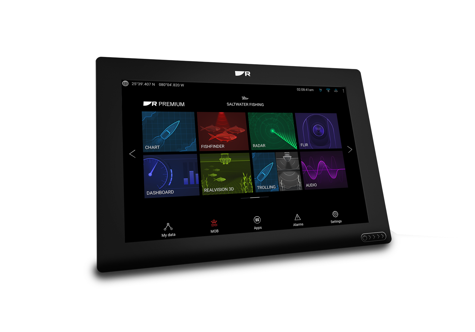 Raymarine Axiom+ 12" RV kaartplotter met RealVision 3D en RV-100 transducer