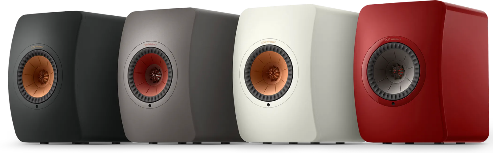 Kef LS50WIRELESS MK2 zwart actieve draadloze luidsprekerset