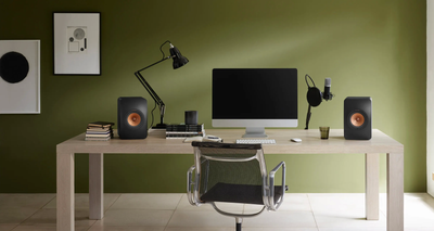 Kef LS50WIRELESS MK2 zwart actieve draadloze luidsprekerset