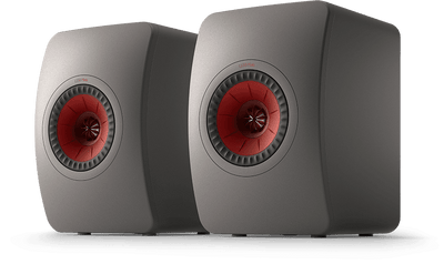 Kef LS50WIRELESS MK2titanium actieve draadloze luidsprekerset