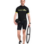 Vaude Men`s Mitus Tricot fietsshirt korte mouwen zwart met geel heren