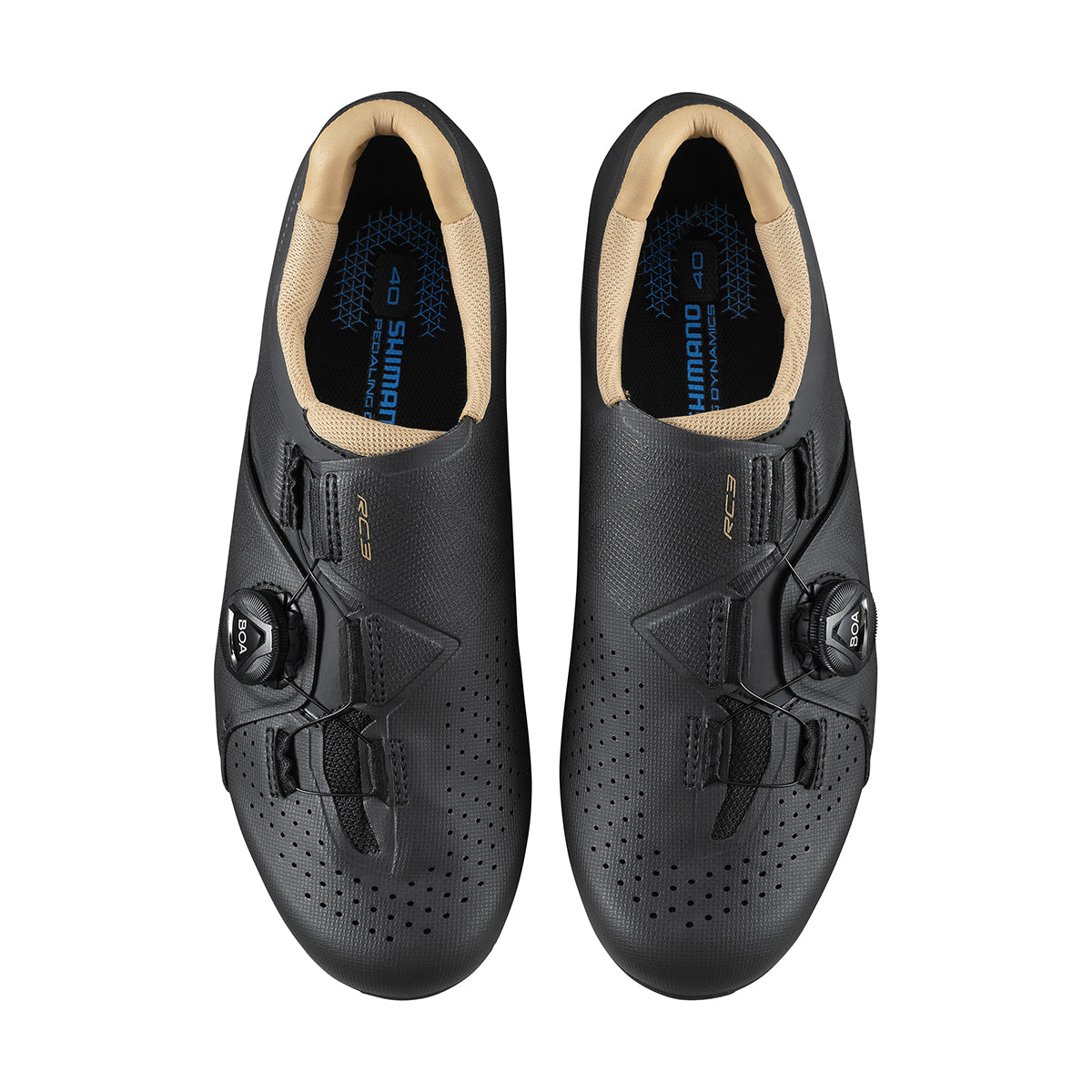 Shimano RC300 dames wielrenschoenen zwart