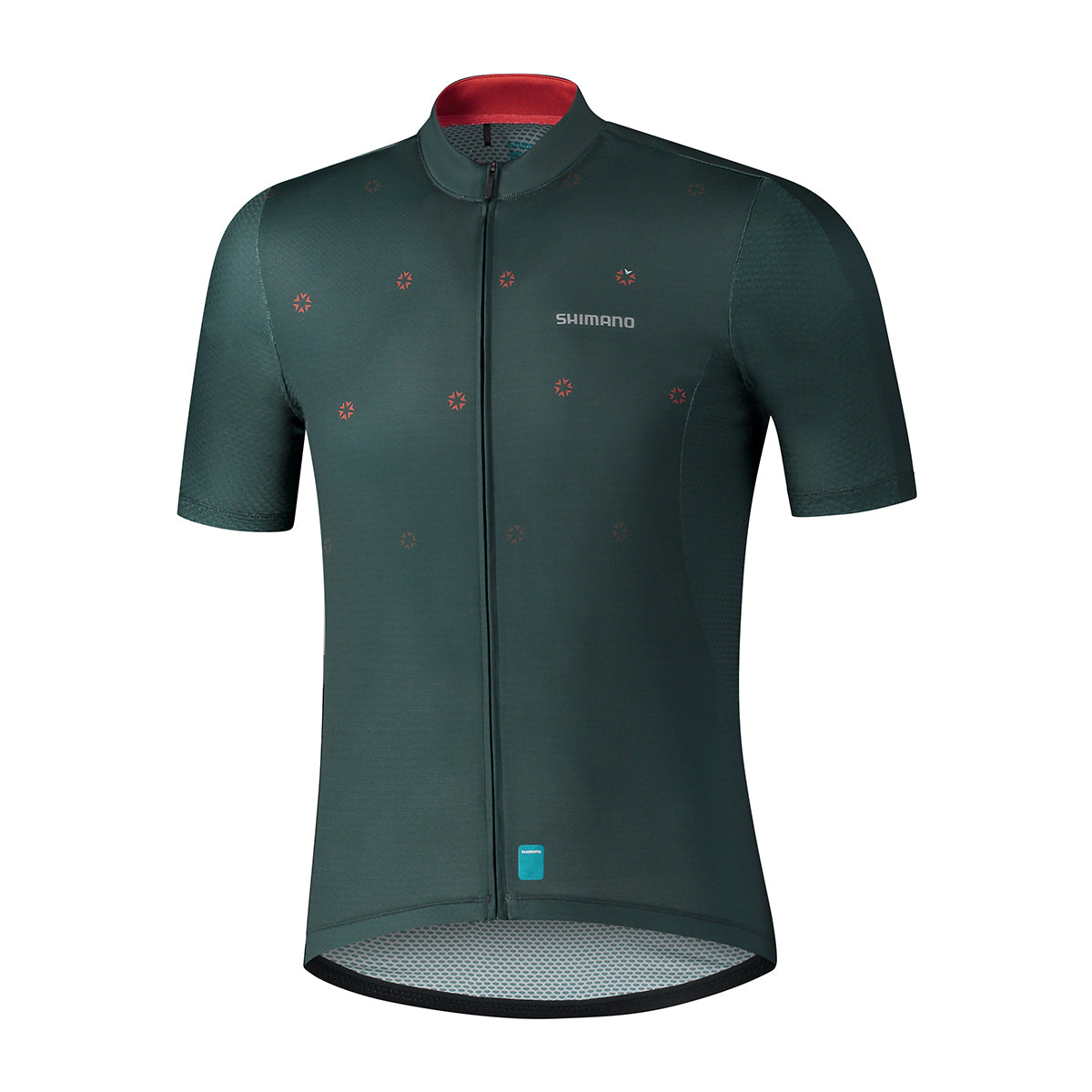 Shimano Aerolite fietsshirt korte mouwen groen heren