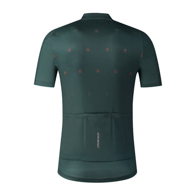 Shimano Aerolite fietsshirt korte mouwen groen heren