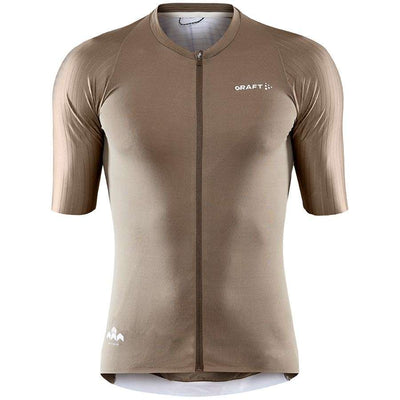 Craft Pro Aero Jersey fietsshirt korte mouwen bruin heren
