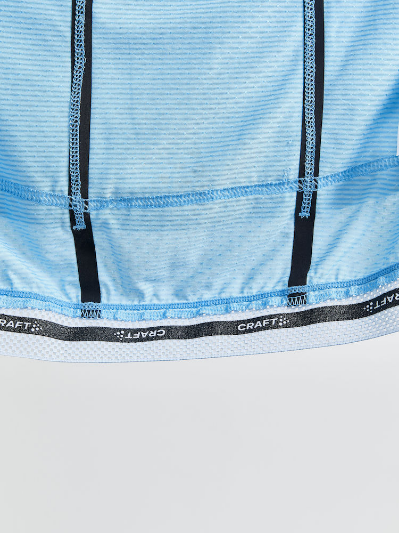 Craft Pro Nano Jersey fietsshirt korte mouwen lichtblauw heren