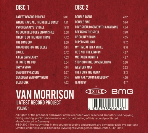 Bmg Van Morrison Latest Record