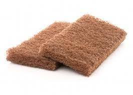 Deckmate Scrubpad Hard bruin (2 stuks)
