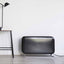 Mill SG2000LED Black draagbare convector kachel